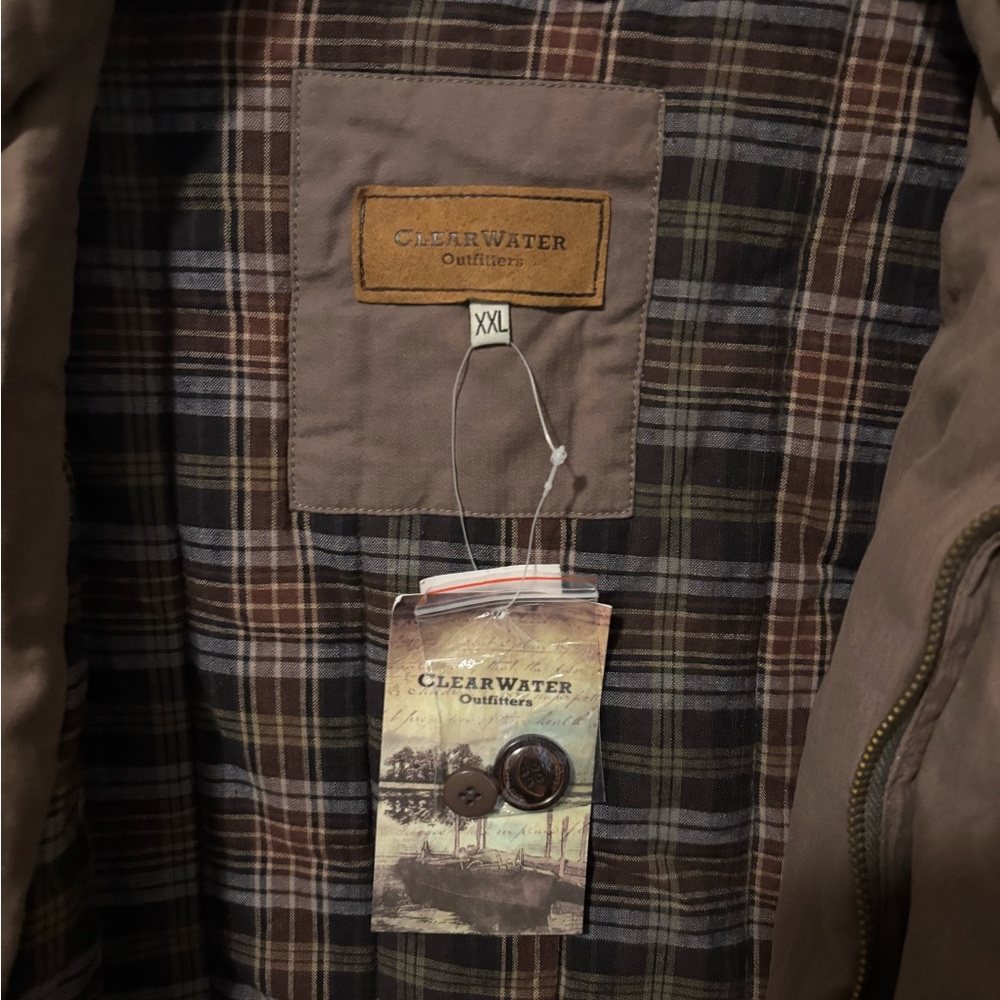 Men's flannel-lined jacket